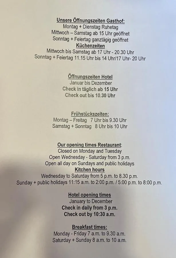 Hotel-Gasthof Neue Post Leutershausen  Leutershausen (Bavaria)
